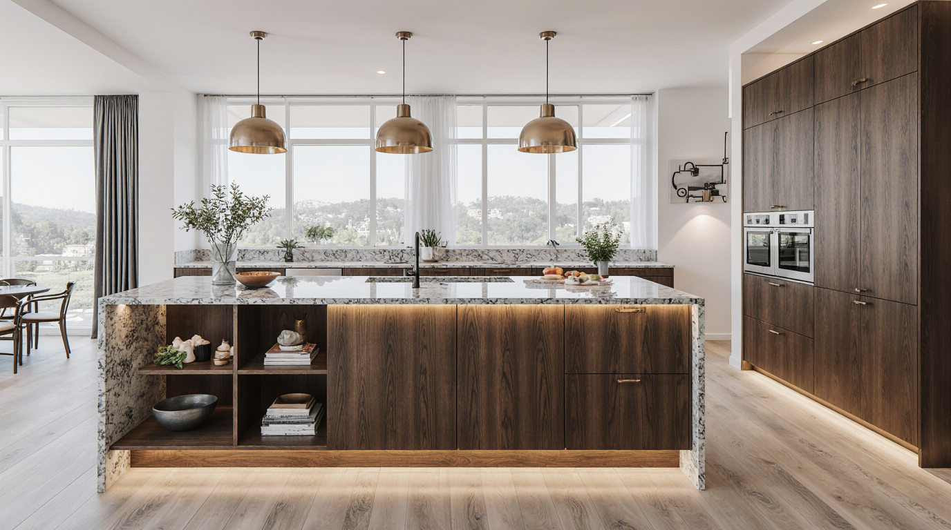 Ilha de Cozinha Planejada