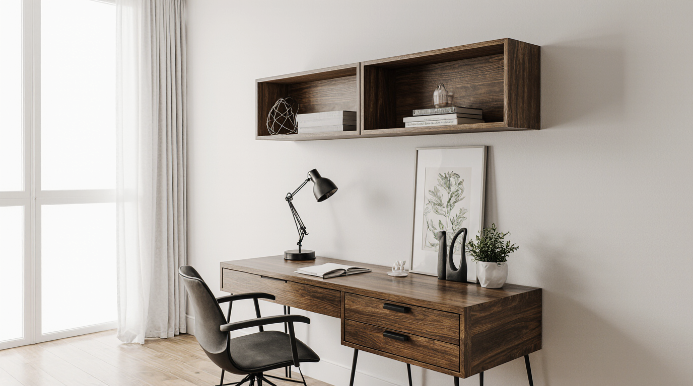 Mesa Planejada na Parede