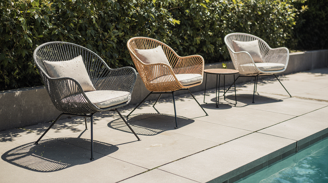 Cadeiras para Área Externa Chuva e Sol