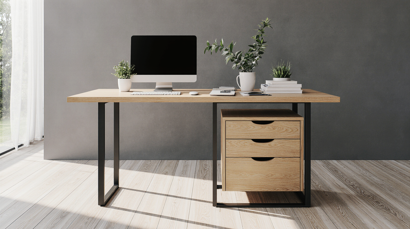 Bancada de Escritório Planejada