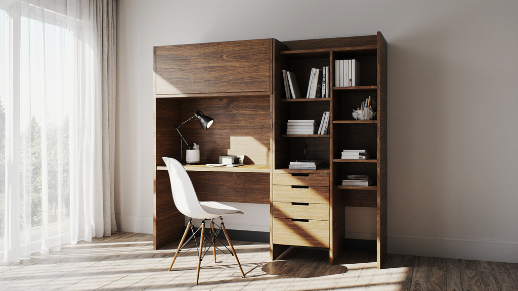 Estante Planejada para Escritório