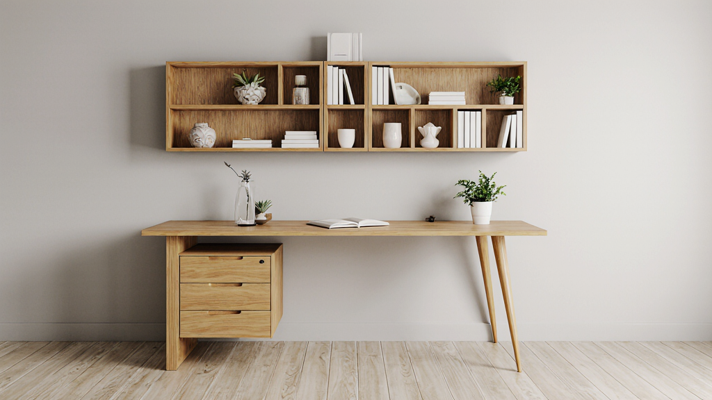Escrivaninha com Estante Planejada
