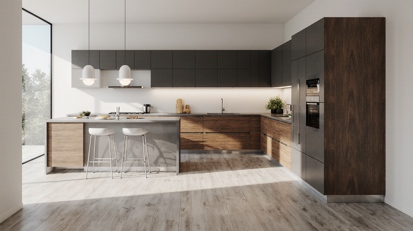 Cozinha Modulada com Gabinete