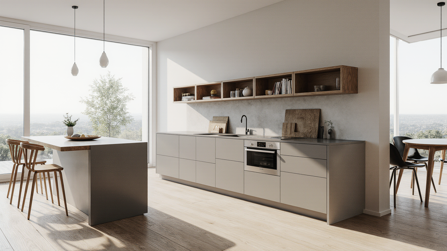 Cozinha Modulada com Mesa