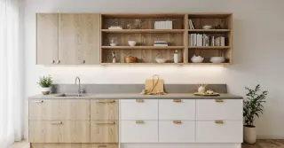 Armário de Cozinha Modulado Pequeno