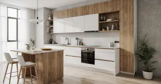 Cozinha Modulada Pequena para Apartamento