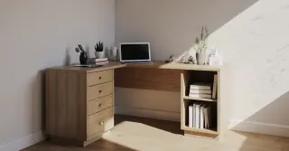 Escrivaninha de Canto Planejada