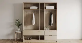 Guarda Roupa Closet Modulado Solteiro