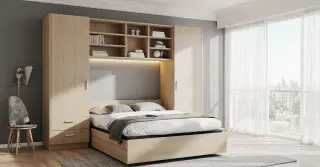 Guarda Roupa Modulado com Bicama