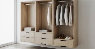 Guarda Roupas Closet Modulado