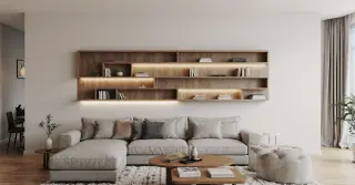 Painel para Sala Planejado Moderno