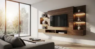 Painel para Tv Planejado Suspenso