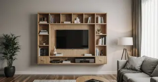 Rack Planejado para Sala Pequena